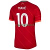 Maillot de Supporter Liverpool Sadio Mane 10 Domicile 2021-22 Pour Homme